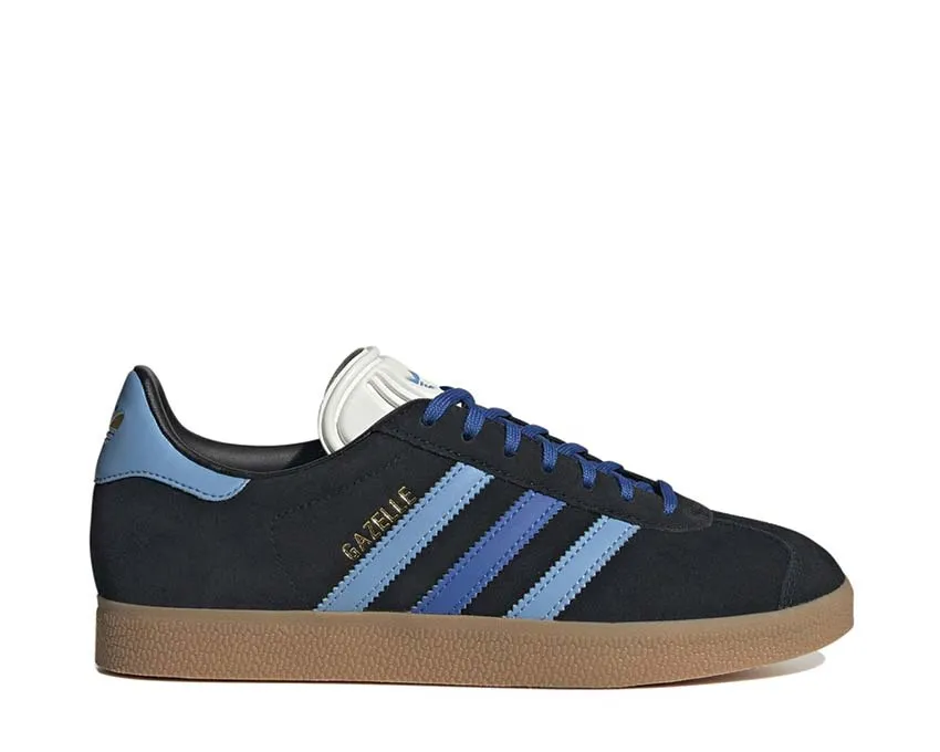 Adidas Gazelle "Black Light Blue"