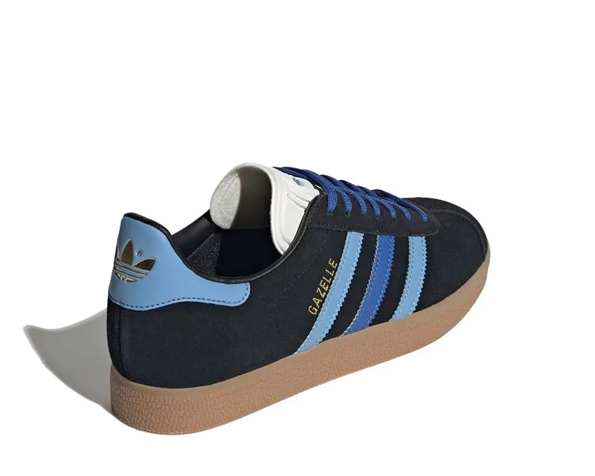 Adidas Gazelle "Black Light Blue"