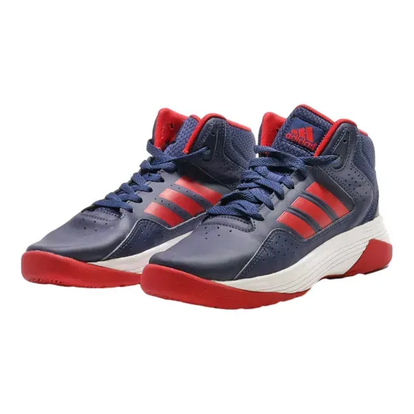 ADIDAS High Top Trainers Blue Synthetic Womens UK 4