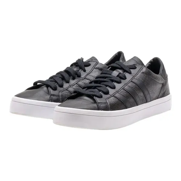 ADIDAS Low Top Trainers Black Synthetic Womens UK 6.5