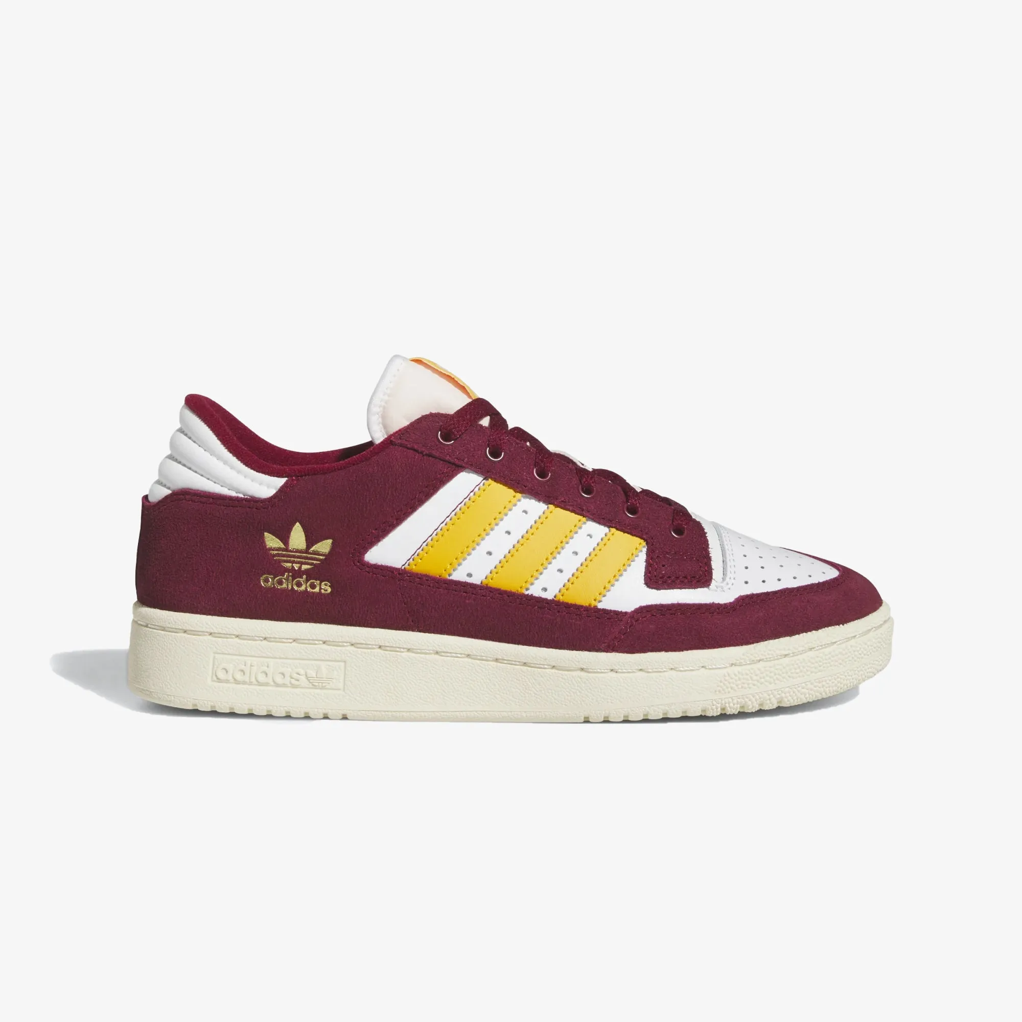 Adidas Originals | CENTENNIAL 85 LOW  { COLLEGIATE BURGUNDY/GOLD/WHITE