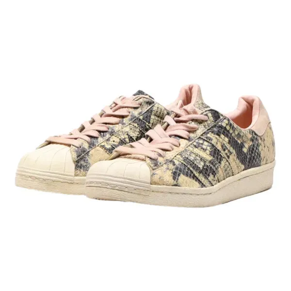 ADIDAS Sneaker Trainers Cream Leather Womens UK 7