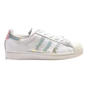 ADIDAS Superstar 2020 Sneaker Trainers White Leather Girls UK 4