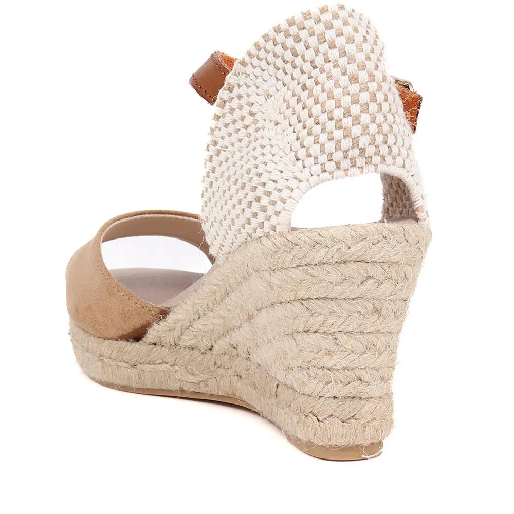 Adjustable Espadrille Sandals  - VUL39001 / 326 113