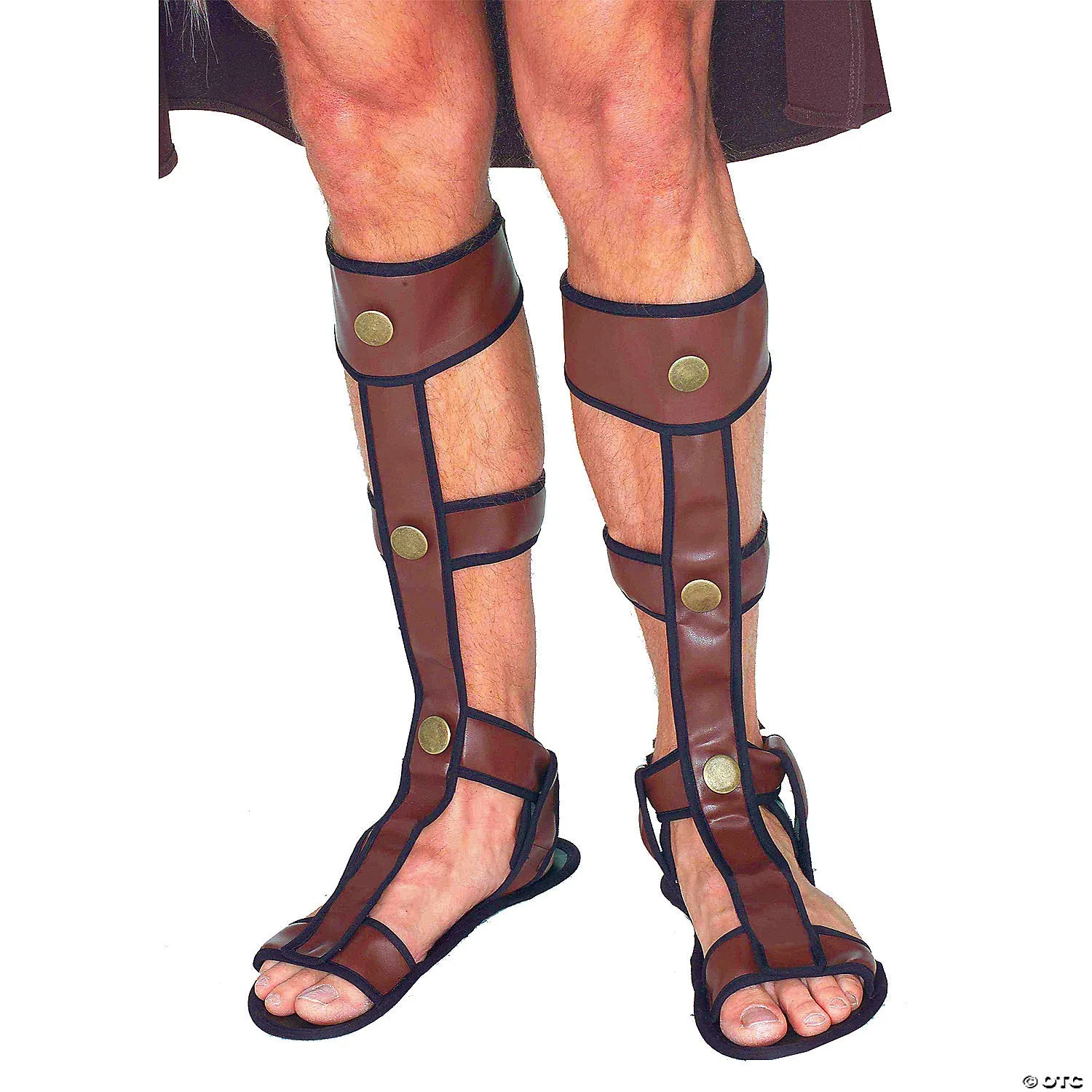 Adults Brown Gladiator Sandals