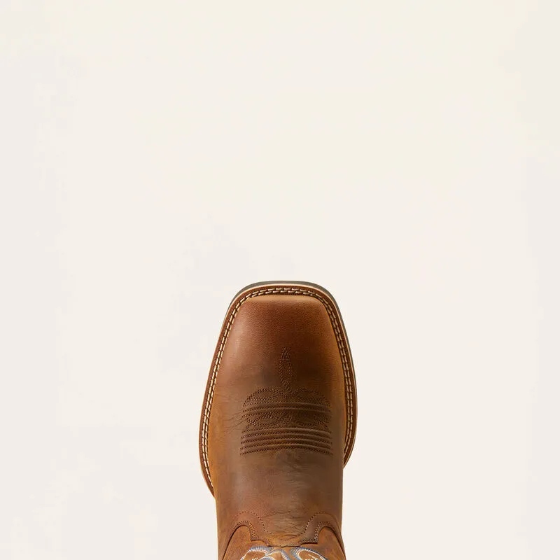 Ariat Men's Ricochet Cowboy Boot in Weathered Chesnut