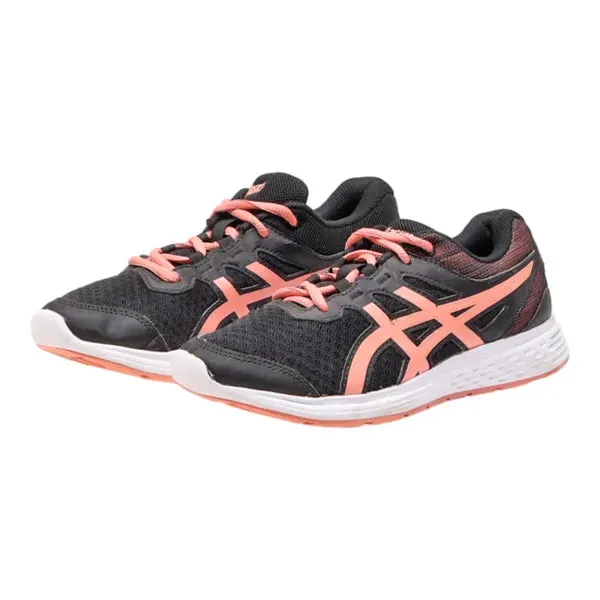 ASICS Sneaker Trainers Black Synthetic Womens UK 2