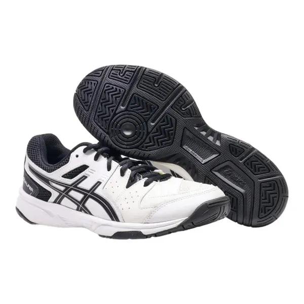 ASICS Sneaker Trainers White Leather Mens UK 5.5