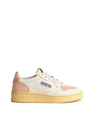 Autry Medalist Low Trainers White / Coral