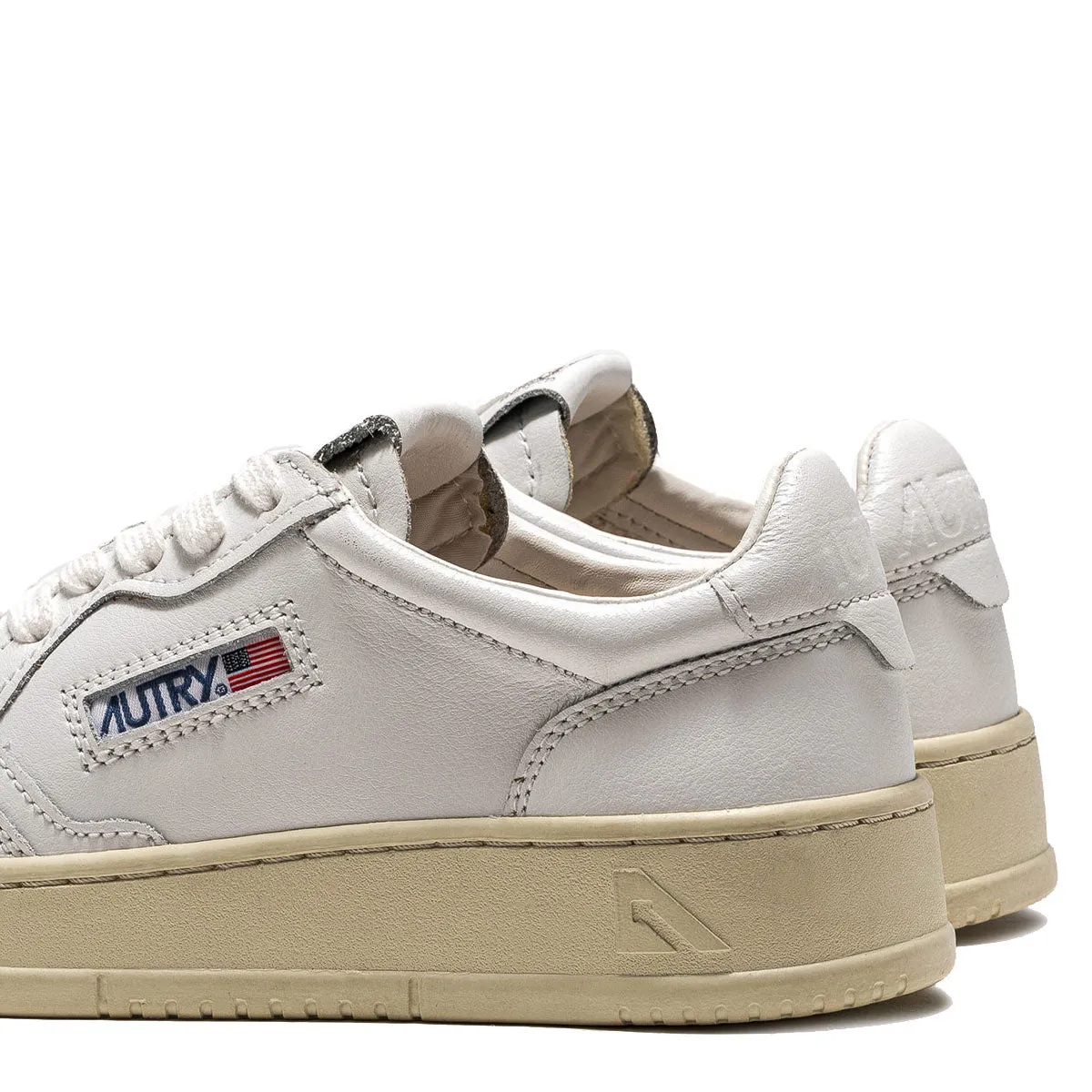 Autry Medalist Low Trainers White / White