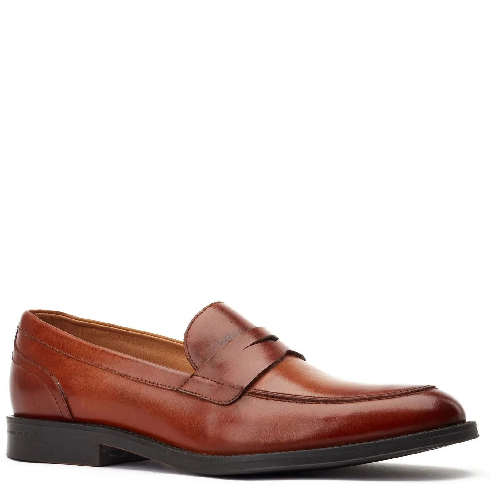 Base London Kennedy Slip On Leather Loafers