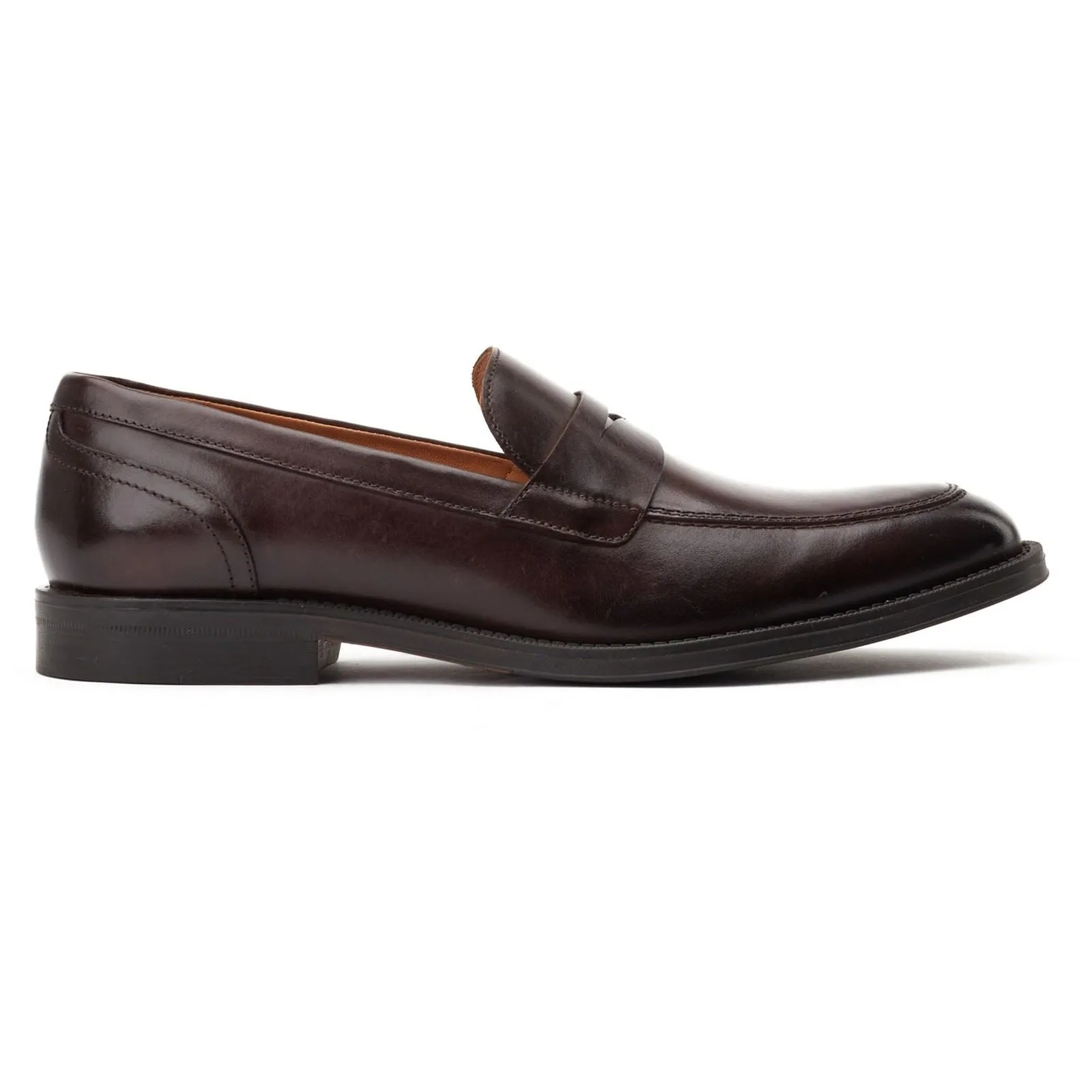 Base London Kennedy Slip On Leather Loafers