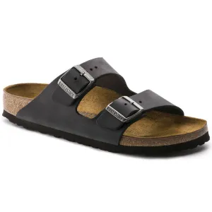 Birkenstock Arizona Oiled Leather Black (Regular)