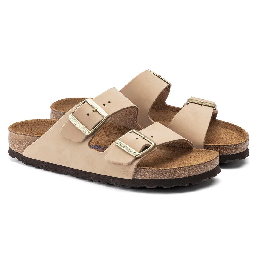 Birkenstock Arizona Soft Footbed Nubuck Leather