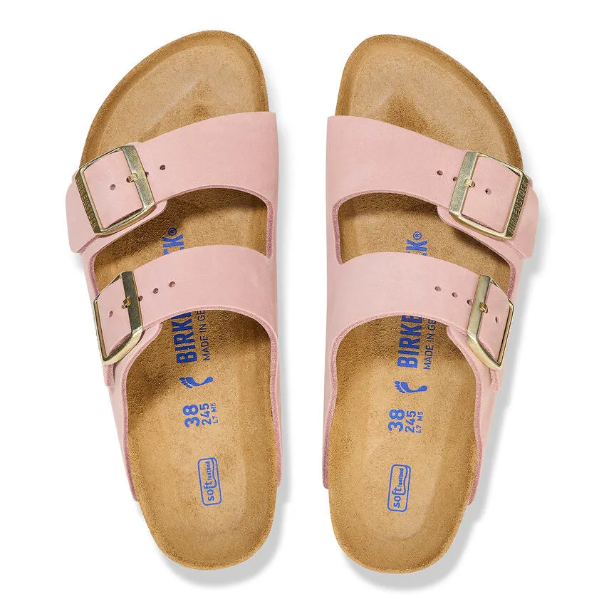 Birkenstock Arizona Soft Footbed Nubuck Leather