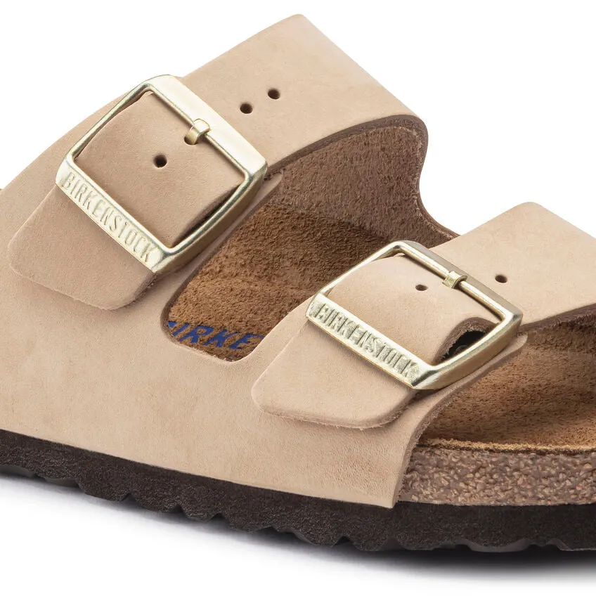 Birkenstock Arizona Soft Footbed Nubuck Leather