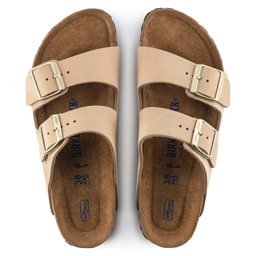 Birkenstock Arizona Soft Footbed Nubuck Leather