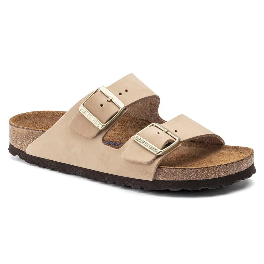 Birkenstock Arizona Soft Footbed Nubuck Leather