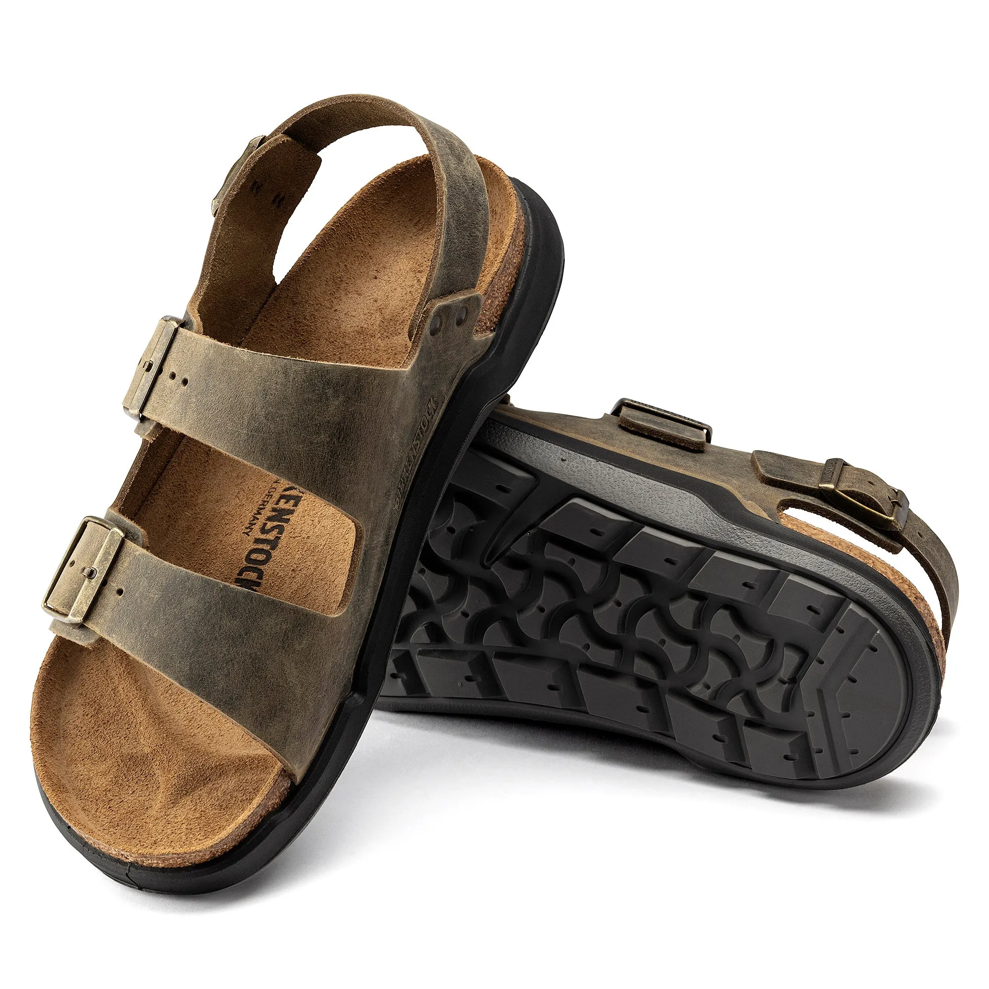 Birkenstock Milano Rugged Oiled Leather Men's