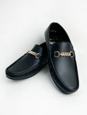 Black Loafers for Men SC ML40