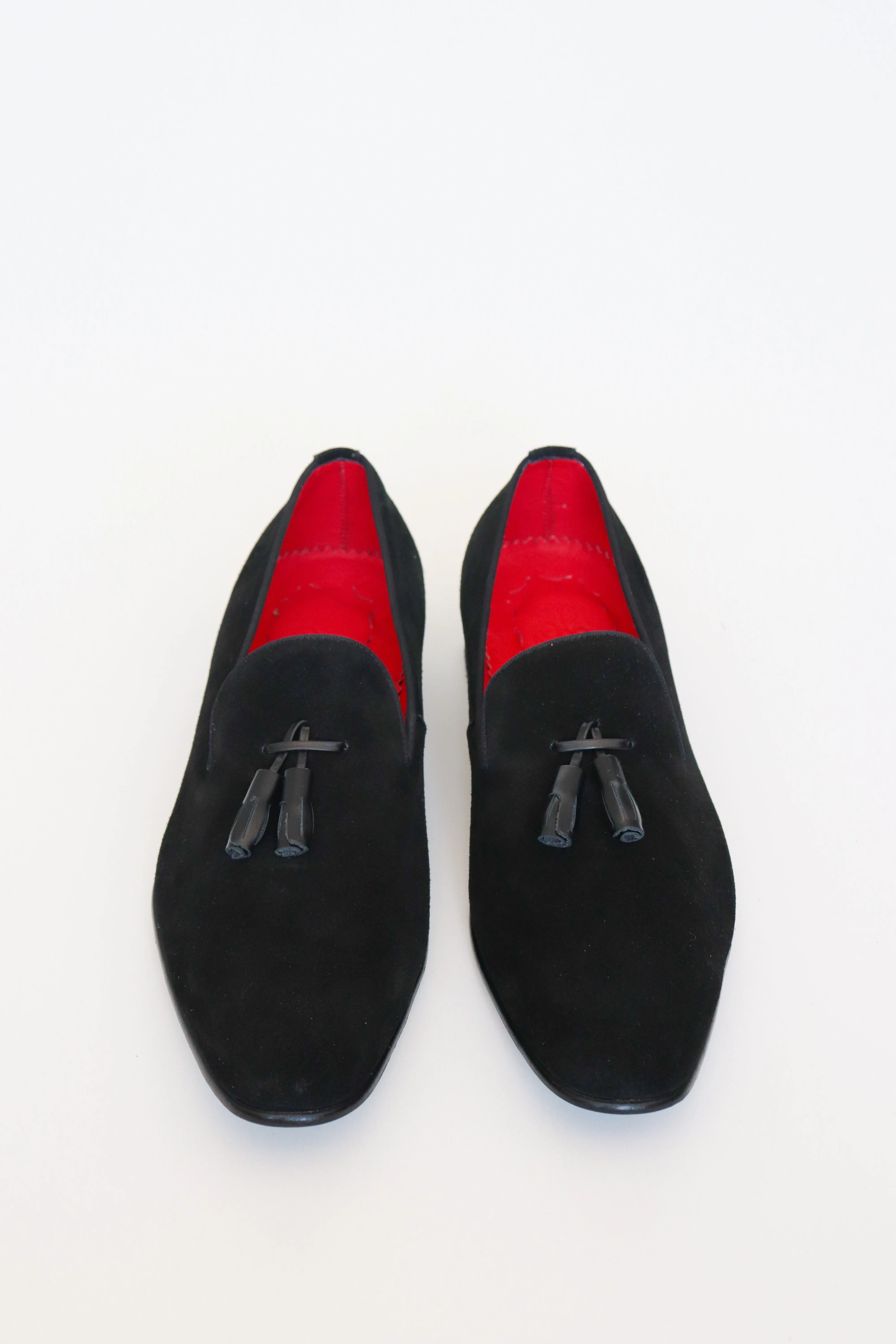 Bold Elegance Black Loafers