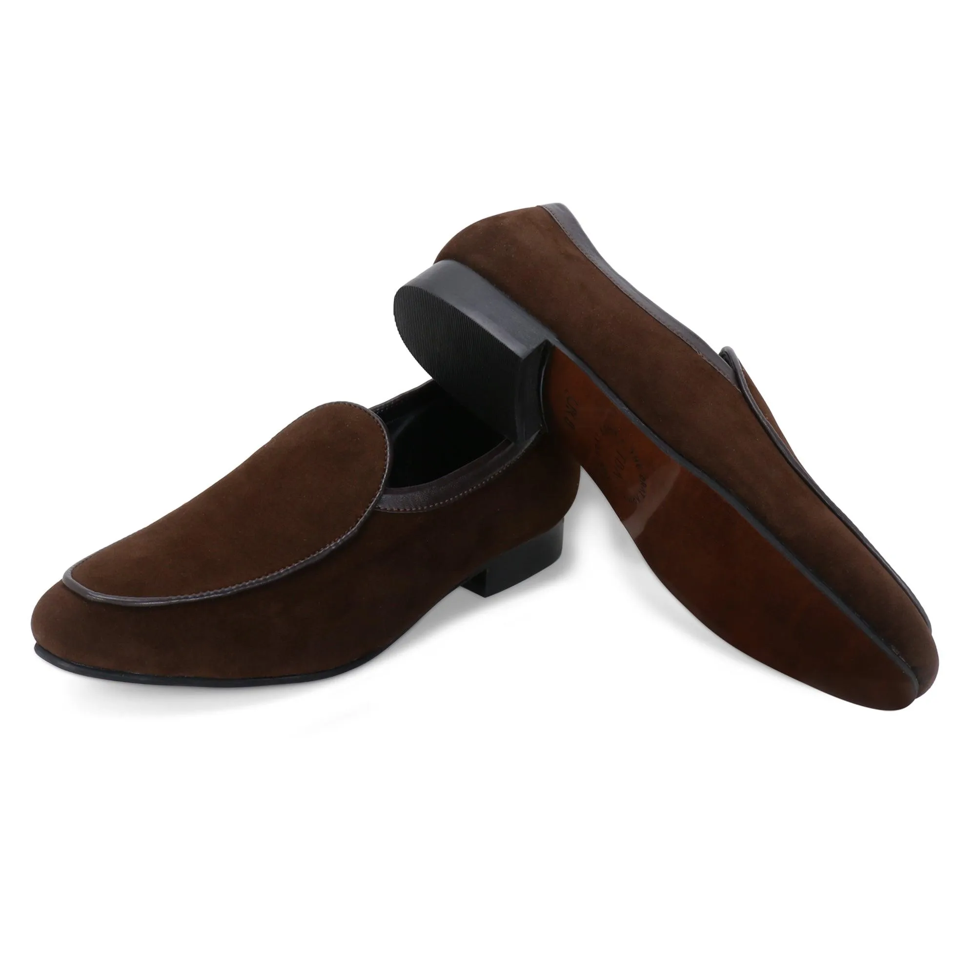 Boston Brown Suede Classic Loafer