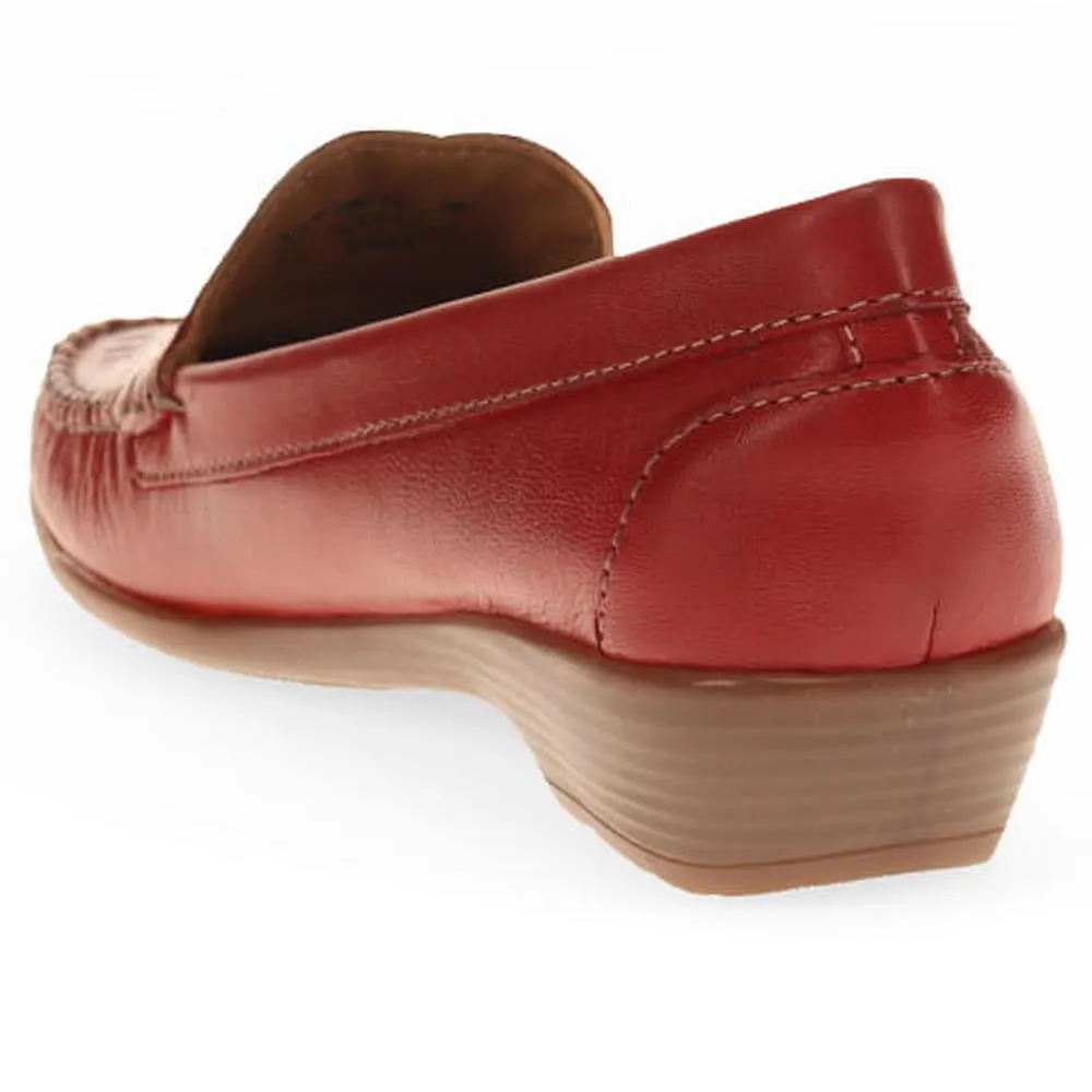 Breathable Leather Moccasins - NAP39017 / 326 160