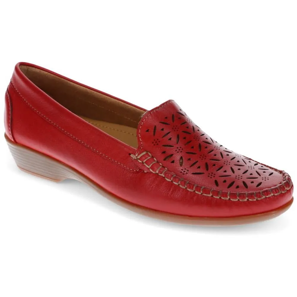 Breathable Leather Moccasins - NAP39017 / 326 160