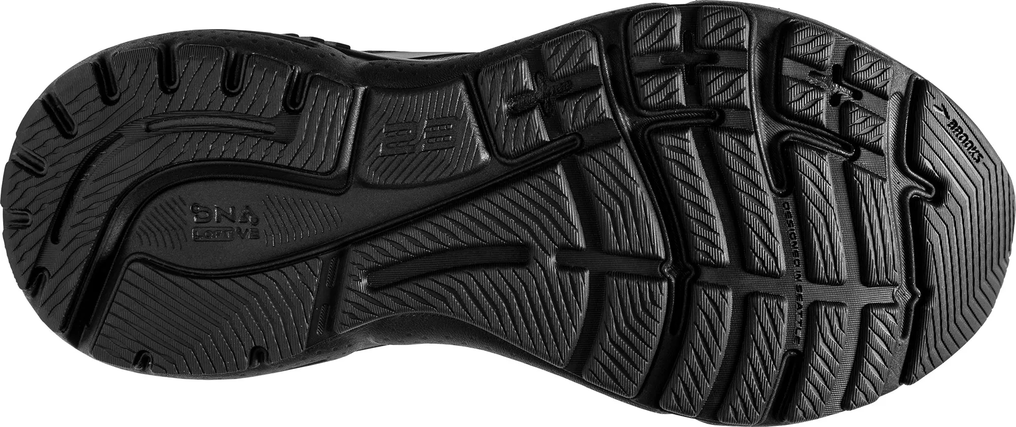 Brooks Adrenaline GTS 23 WIDE FIT Womens Running Shoes - Black