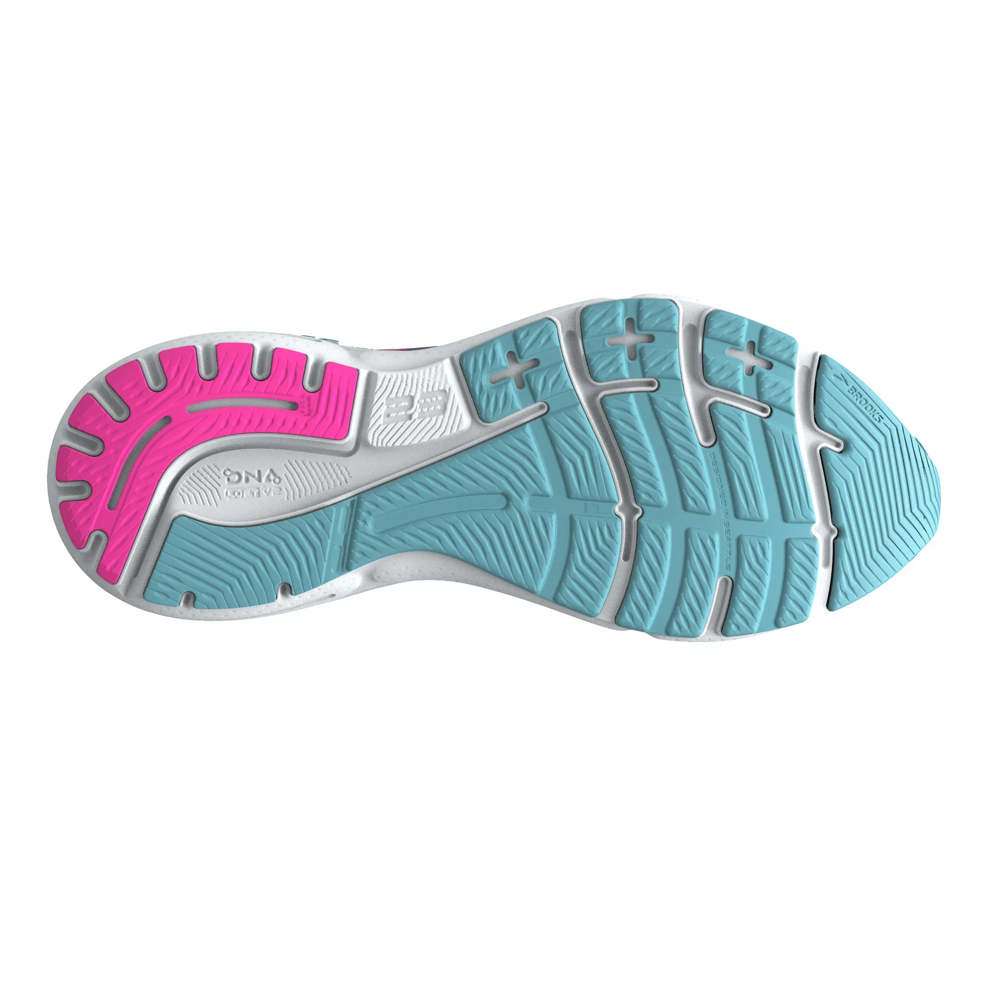 Brooks Adrenaline GTS 23 Women's Storm Blue Pink Aqua