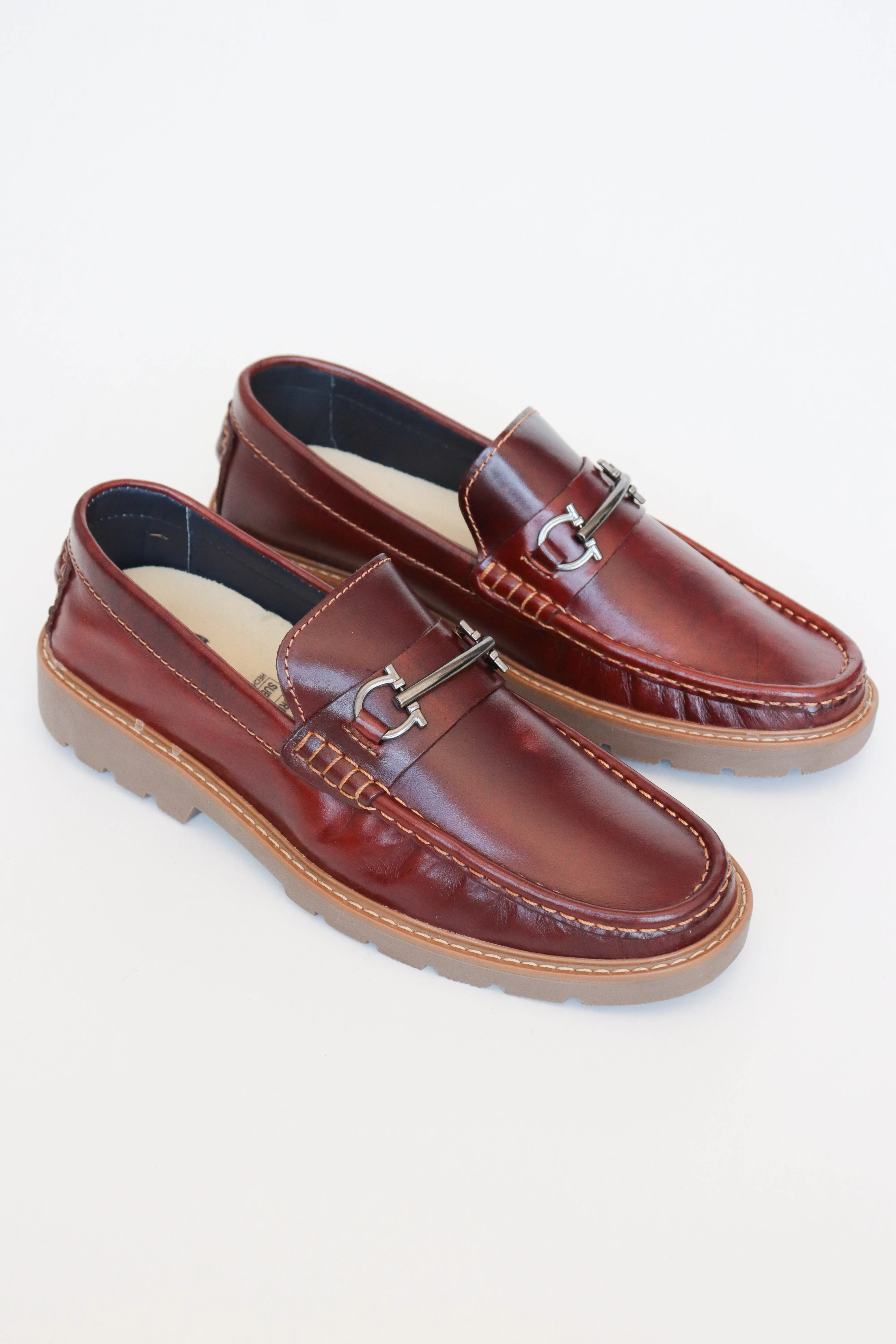 Brown Leather Loafers