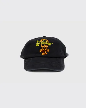 Butter Goods Dizzy 6 Panel Hat - Black