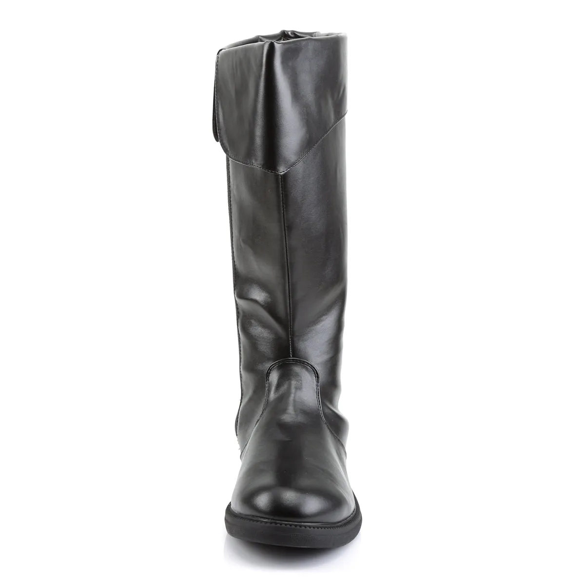 CAPTAIN-105 Fancy Dress Costume Funtasma Men's Boots Black Pu