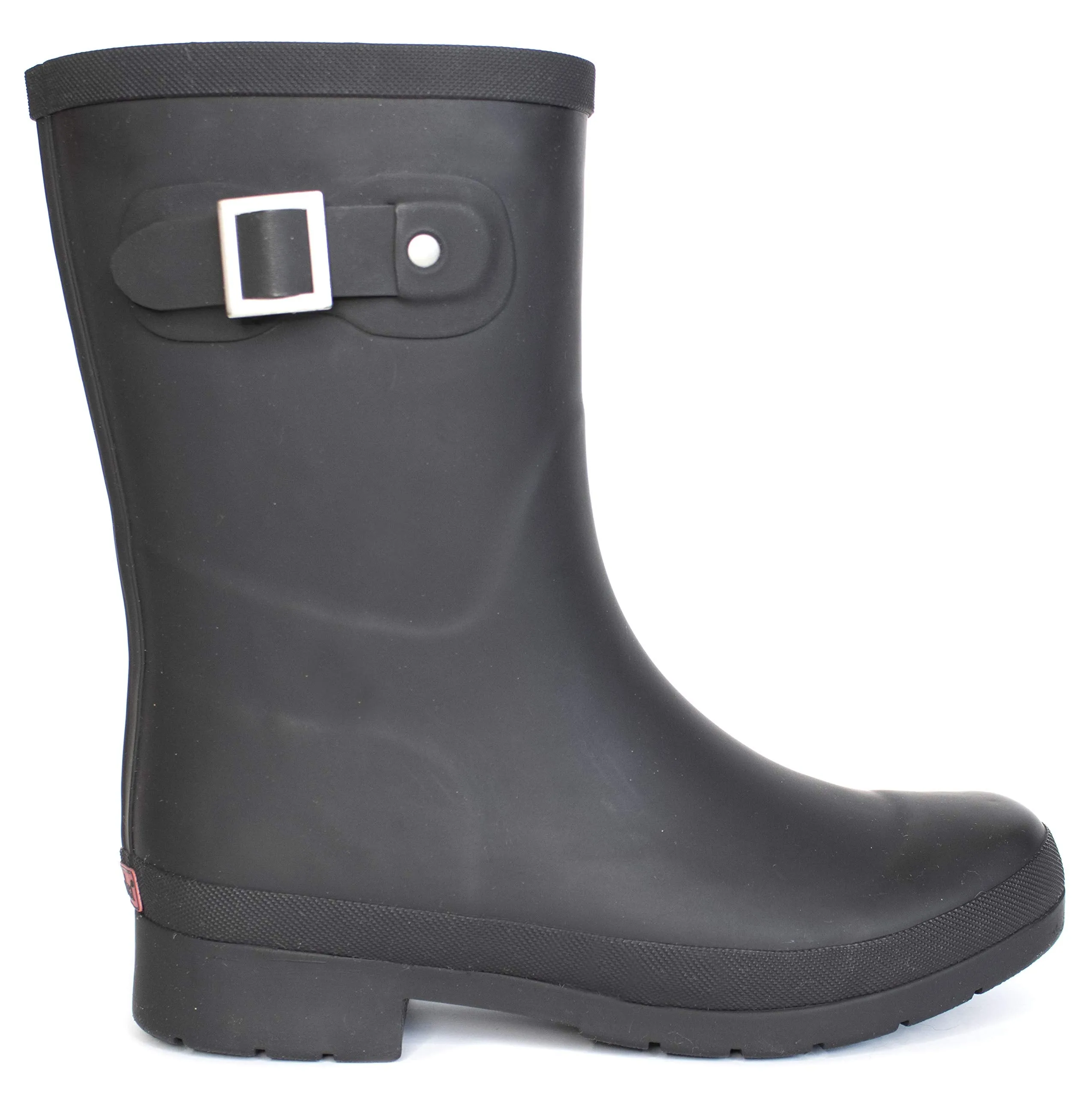 Chooka Women's Waterproof Solid Mid-Height Rain Boot