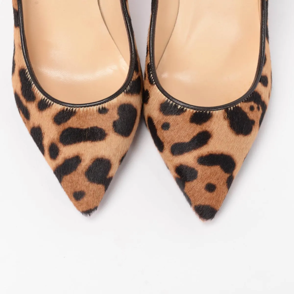 Christian Louboutin Leopard Calf Hair Dorepi Pumps