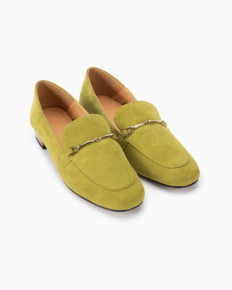 Classic Elegance Suede Slip-On Loafers