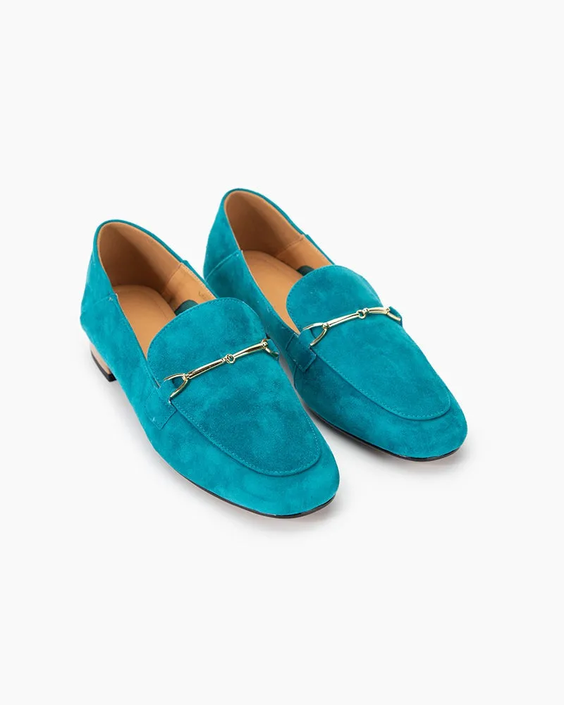 Classic Elegance Suede Slip-On Loafers