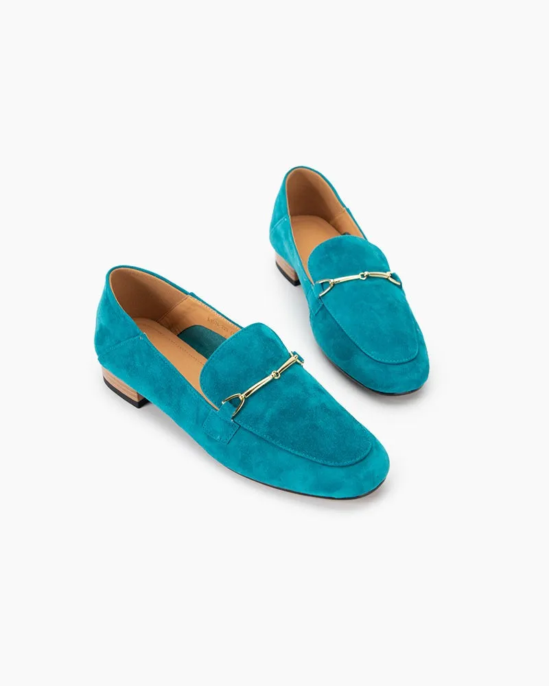 Classic Elegance Suede Slip-On Loafers