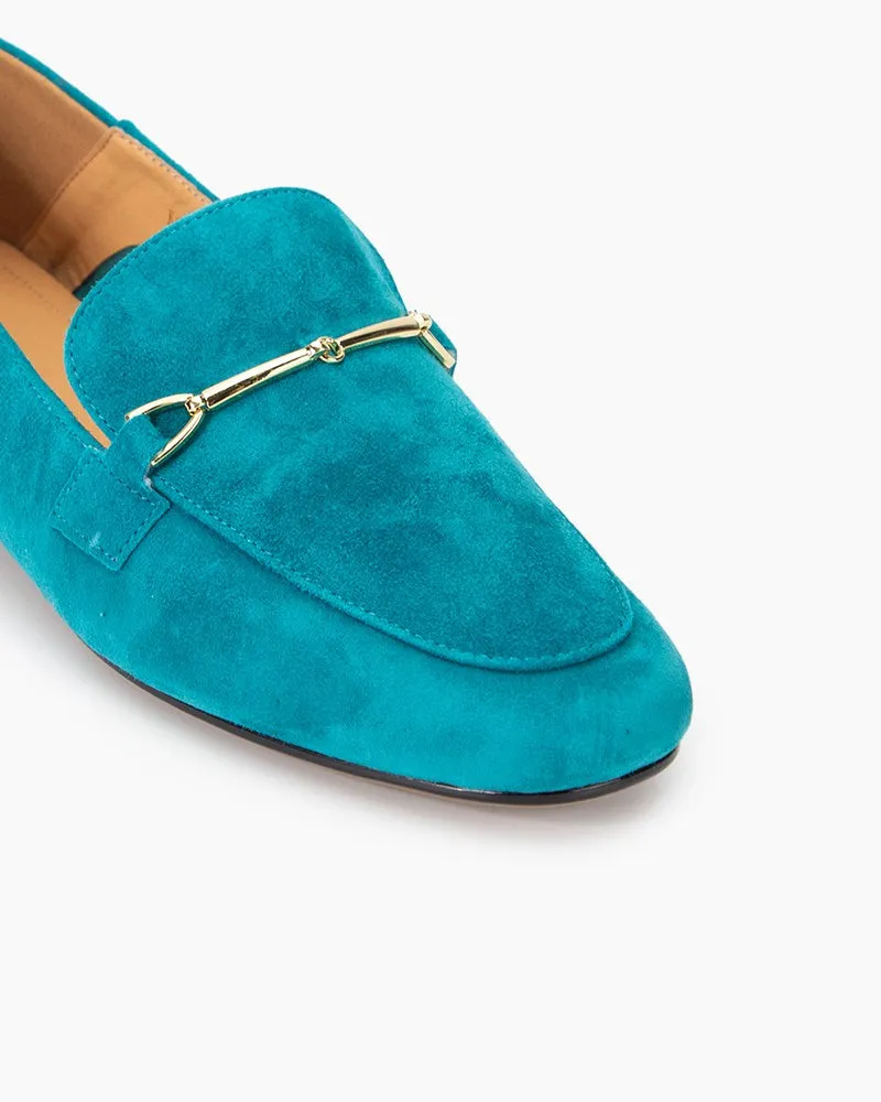 Classic Elegance Suede Slip-On Loafers