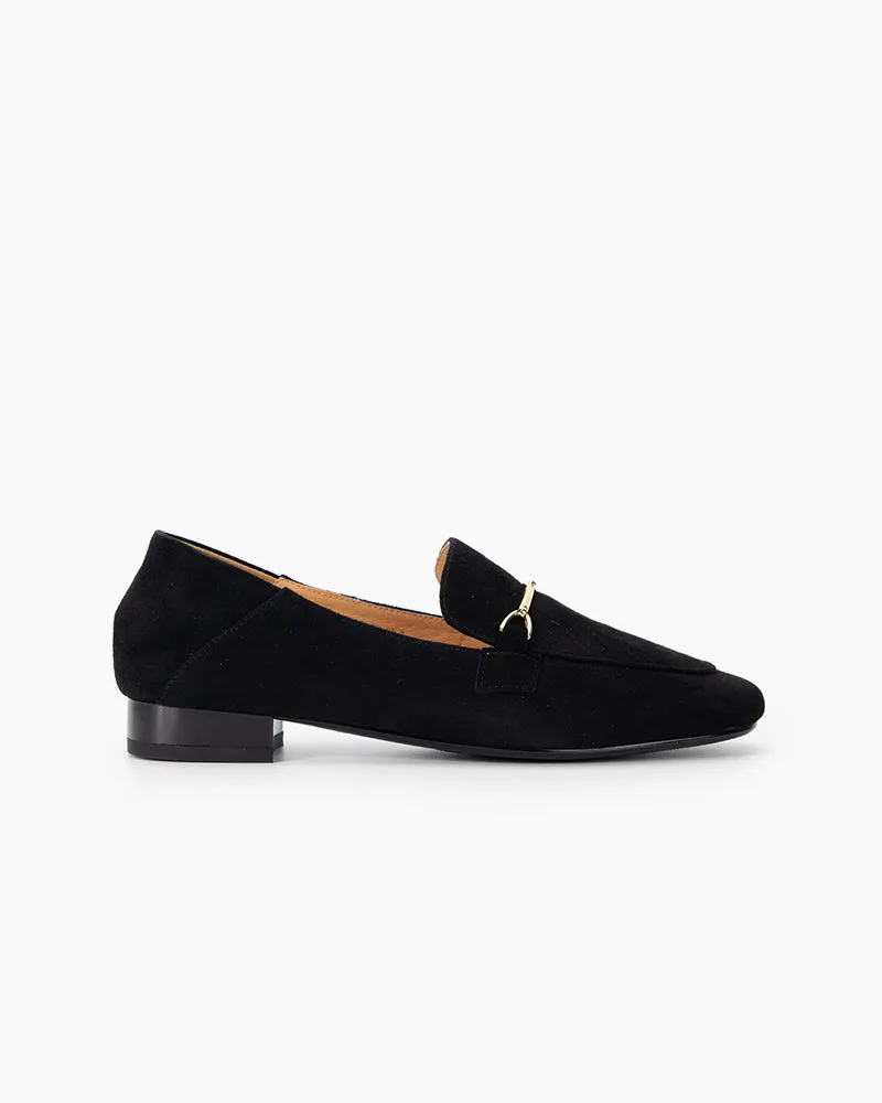 Classic Elegance Suede Slip-On Loafers