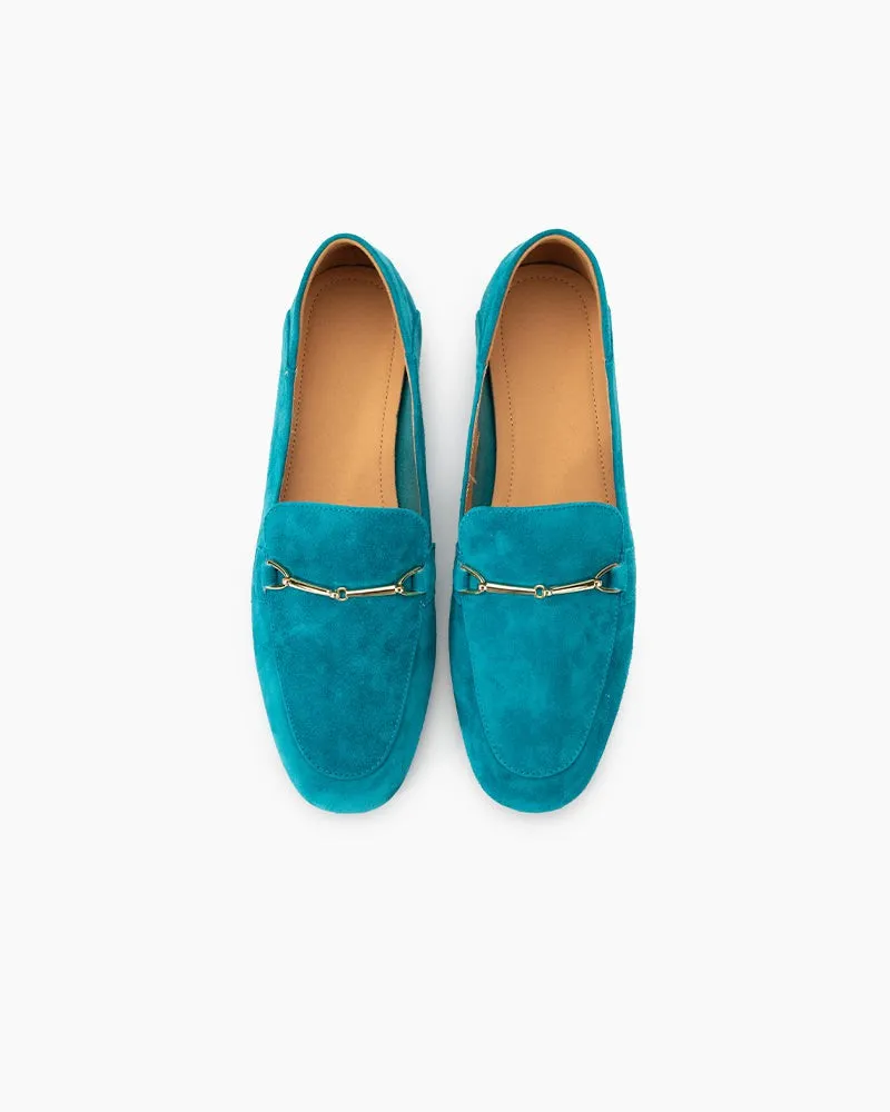 Classic Elegance Suede Slip-On Loafers