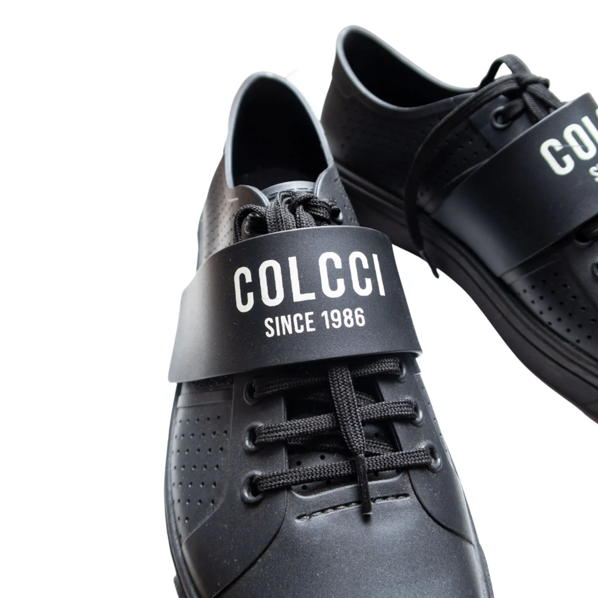 COLCCI PVC Logo Black 'Tenis' Shoes