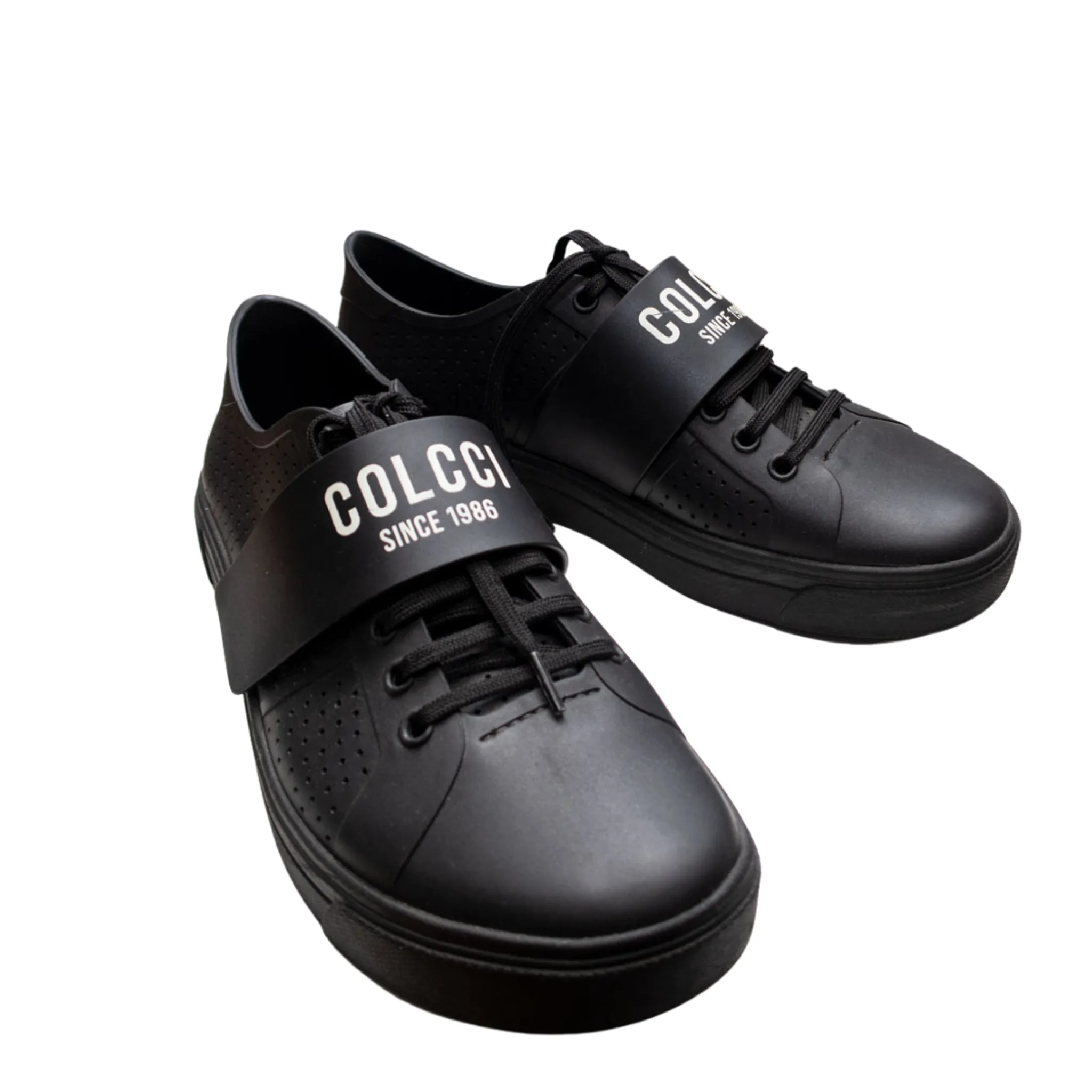 COLCCI PVC Logo Black 'Tenis' Shoes