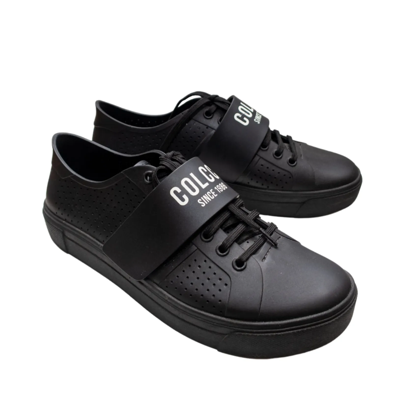 COLCCI PVC Logo Black 'Tenis' Shoes