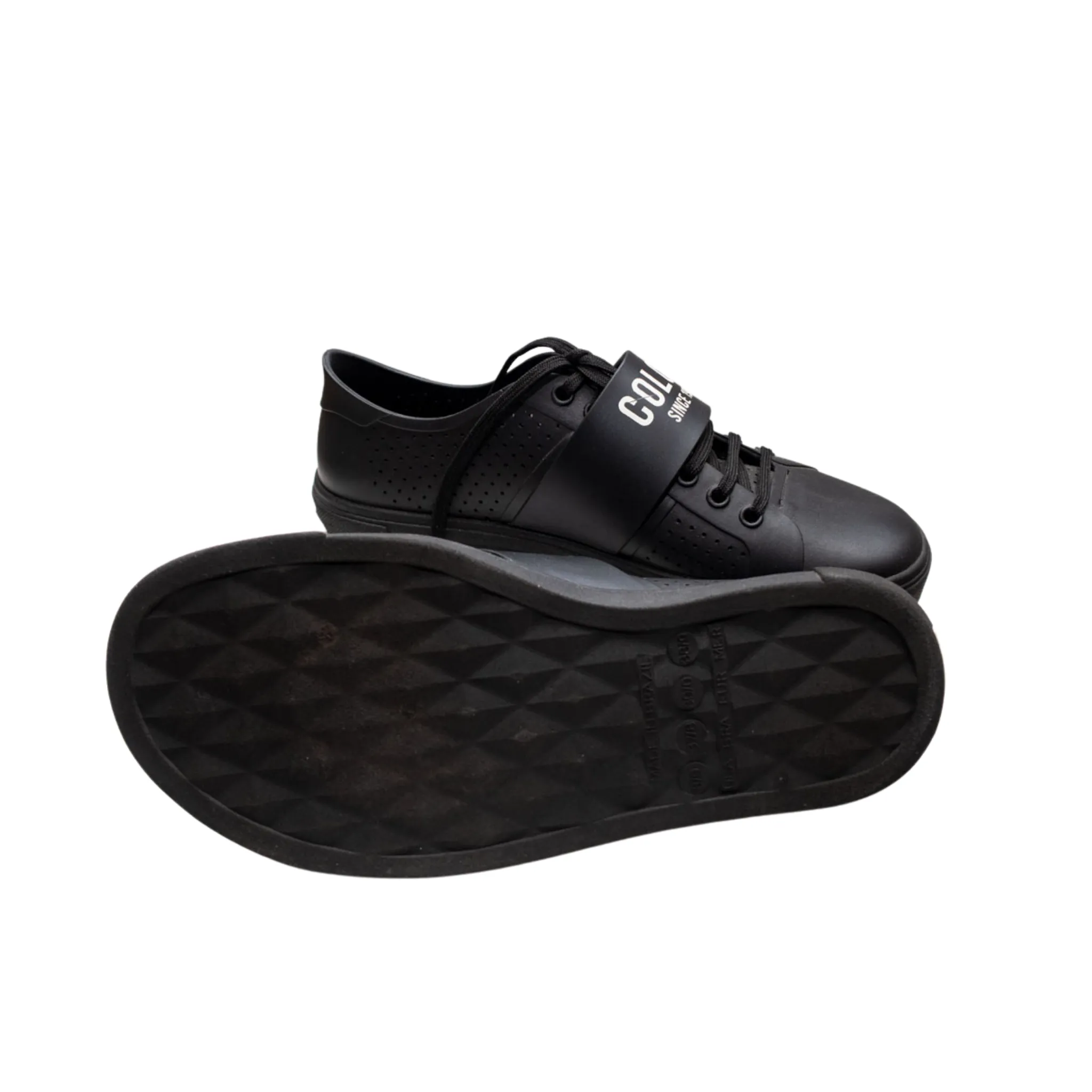 COLCCI PVC Logo Black 'Tenis' Shoes