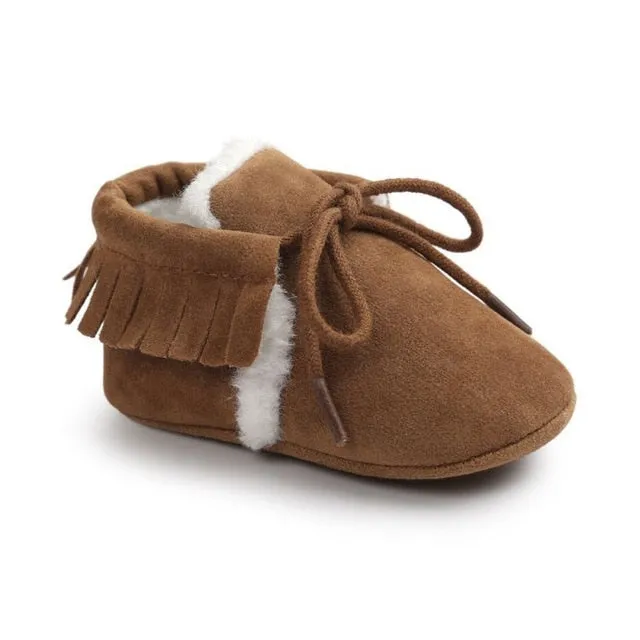 Comfy Baby Moccasin Shoes