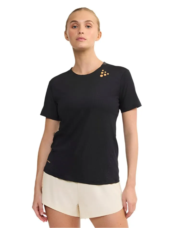 Craft Women's Pro Hypervent Tee 2 Black SS24