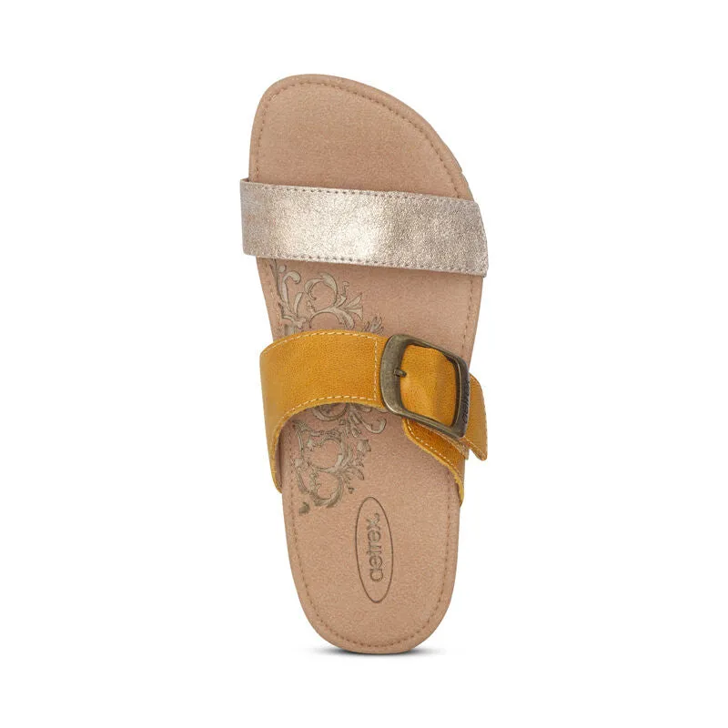 Daisy Adjustable Slide in Sunflower