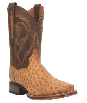 Dan Post Kershaw Men's Ostrich Exotic Western Boots Style DP4951