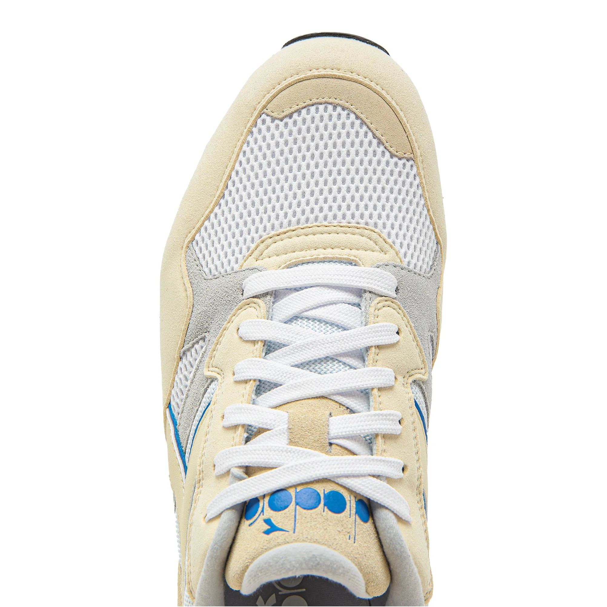 Diadora N902 Tech Mesh Trainers - White / Autumn Glory